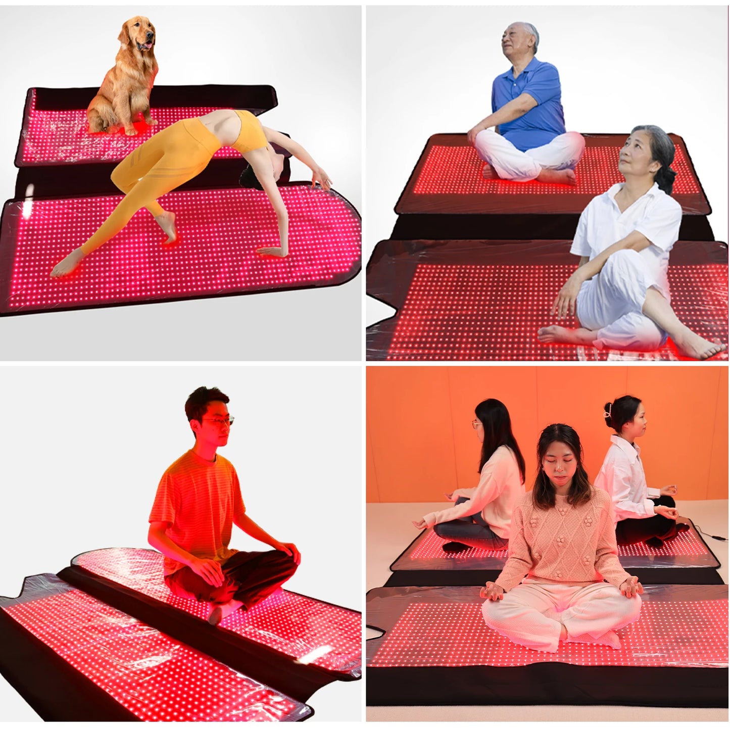 Red Light bed Red Light Mat Blanket Sleeping Bag Red Light Therapy 660NM 850NM for Spa Home Use
